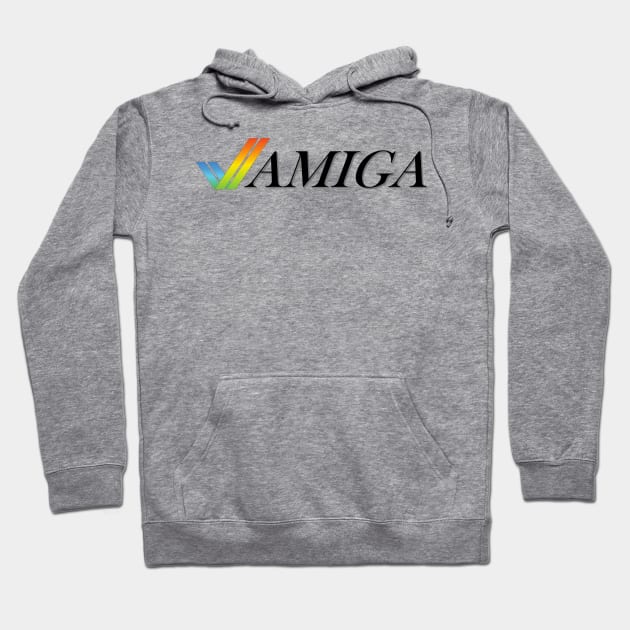 Amiga Classic Logo Hoodie by MalcolmDesigns